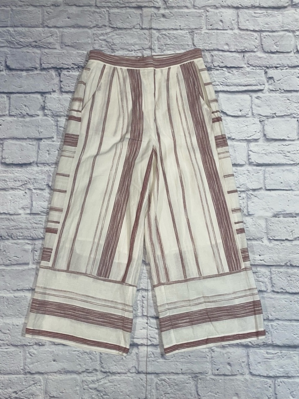 Lost + Wander Costa Mirage wide-leg pants Small